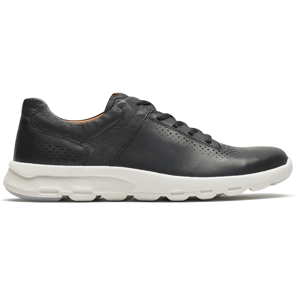 Rockport Joggesko Herre Svart - Pulsetech Plain Toe - AJUC71568